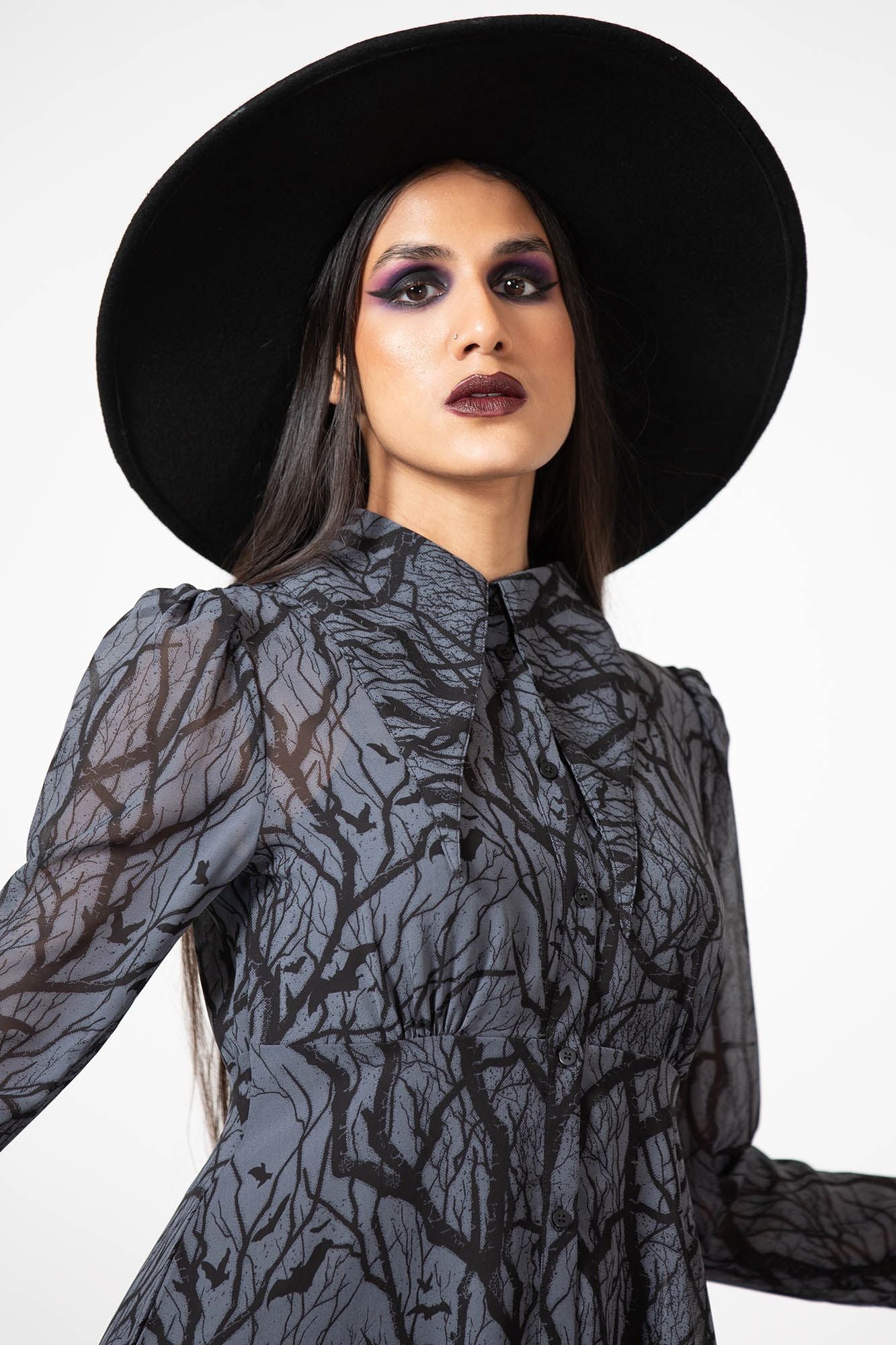 Killstar Woodland Witch Collar Dress