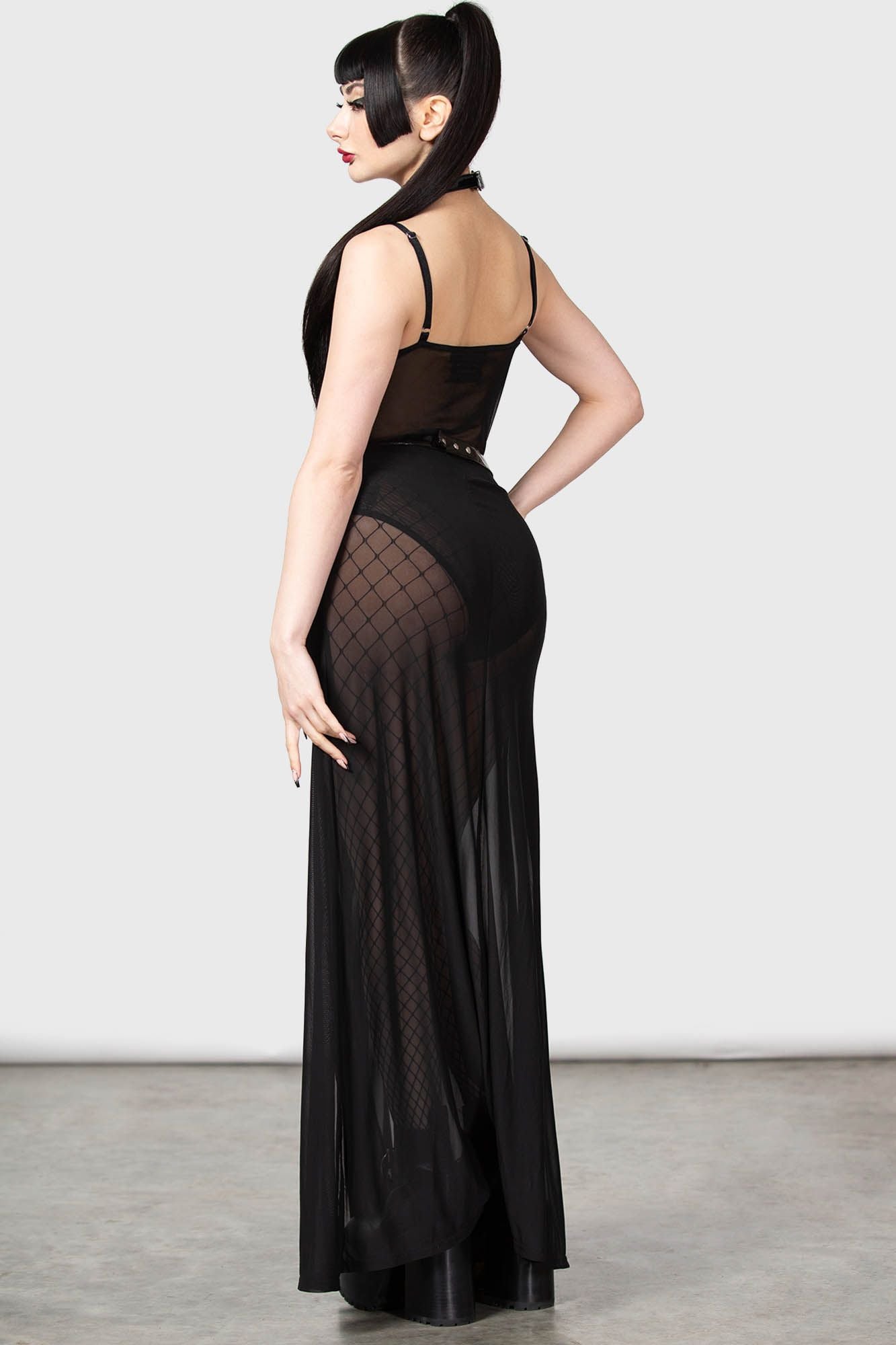 Killstar Venomous Magdelana Maxi Skirt