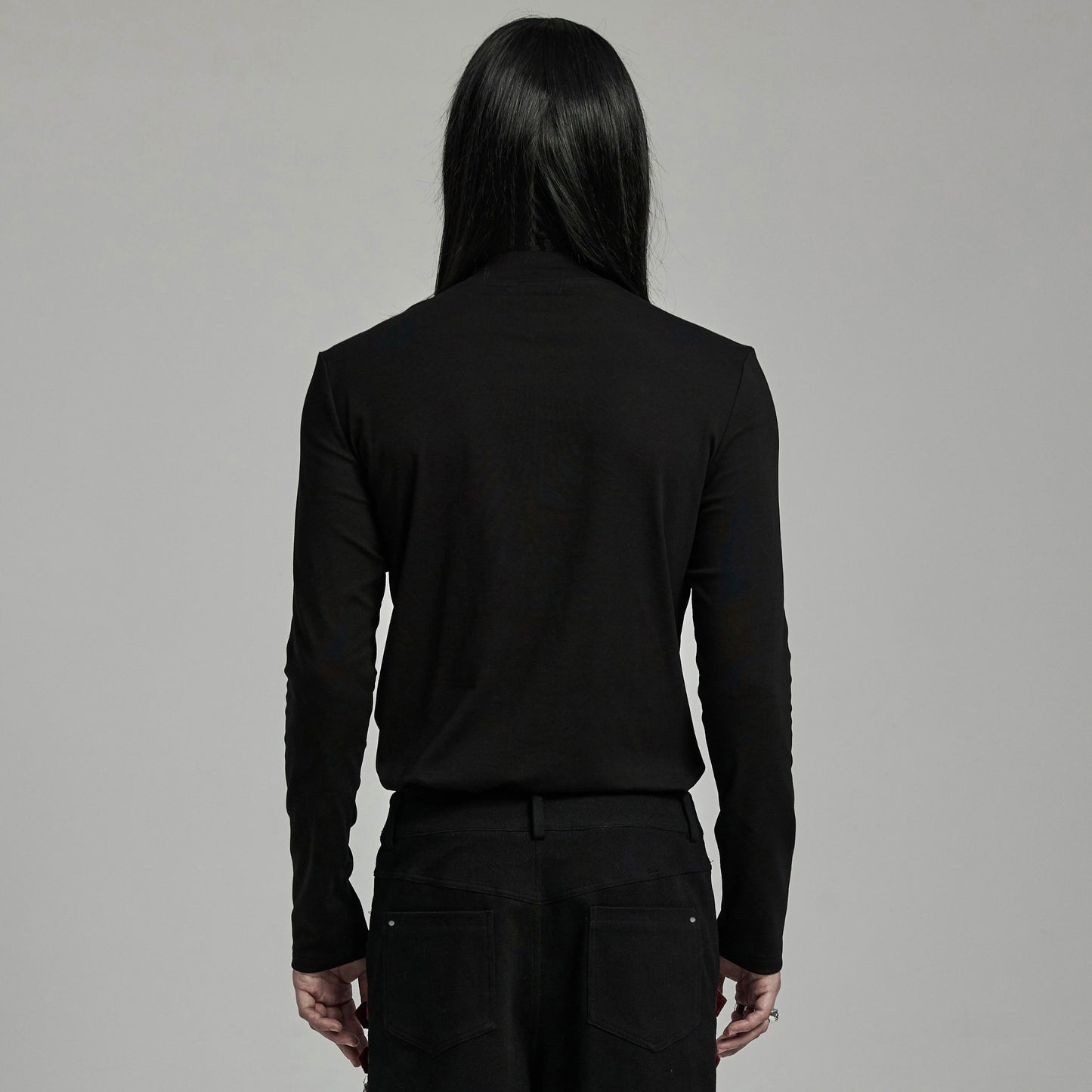 Cry Long Sleeve Top Zwart - Rood