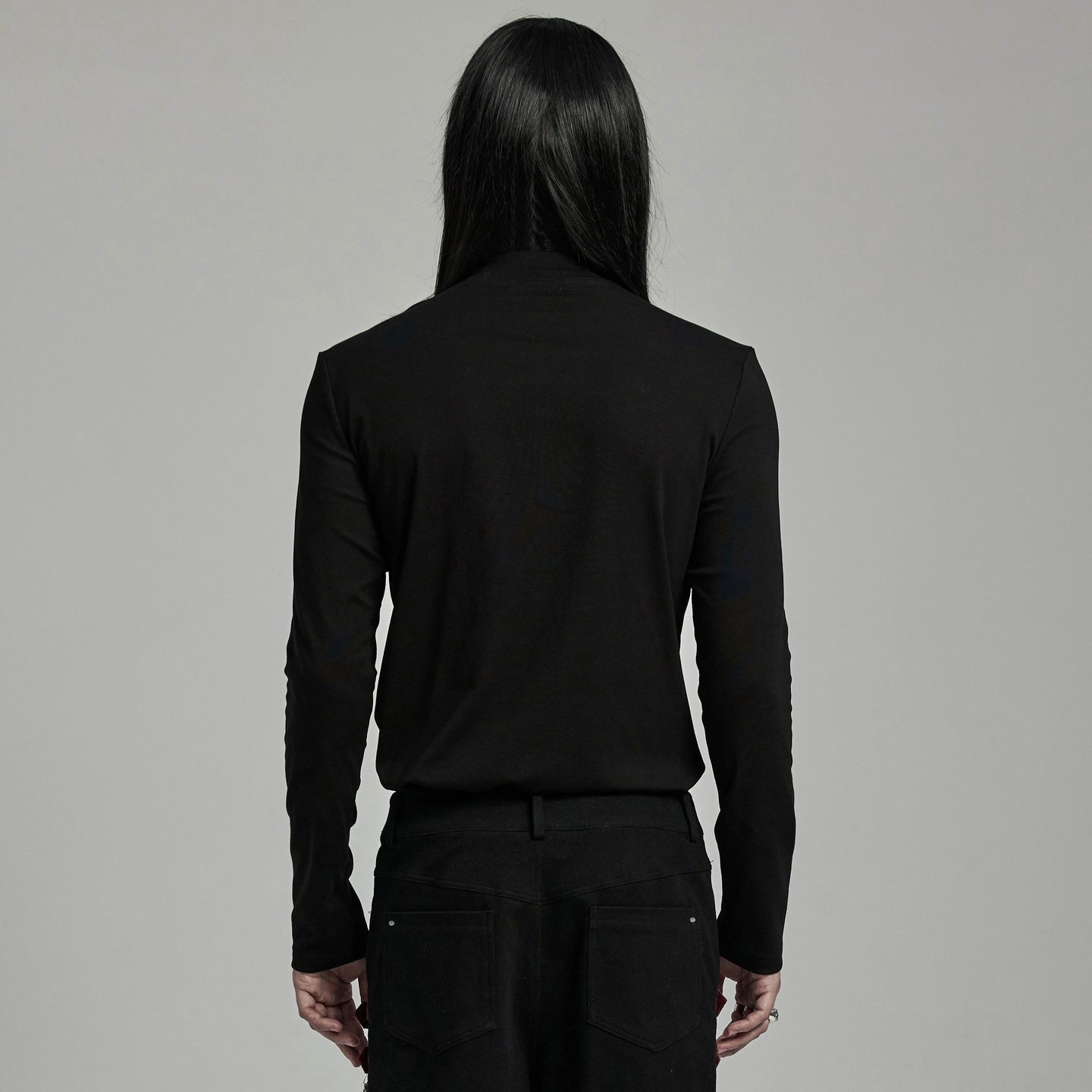 Cry Long Sleeve Top Zwart - Rood