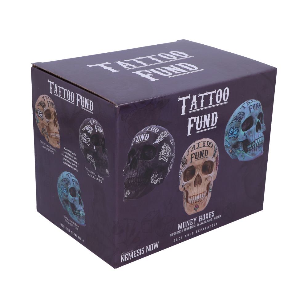 Tattoo Skull Spaarpot