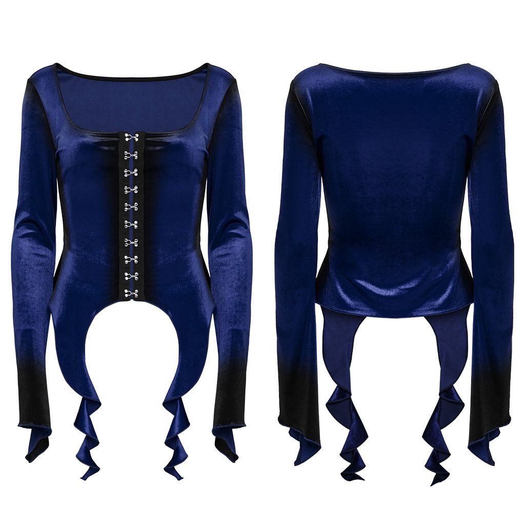 Expect Top Blauw - Zwart