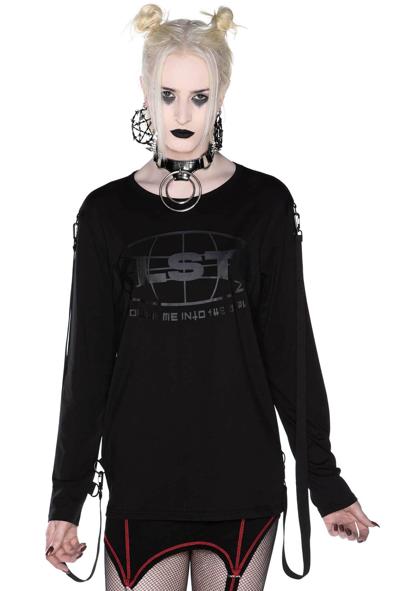 Killstar Hack You Up Long Sleeve Top