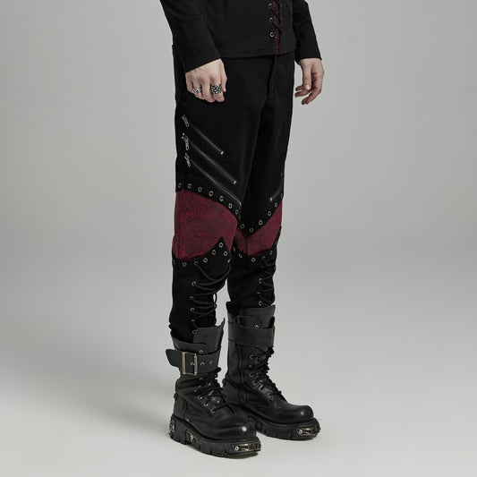 Cry Broek Zwart - Rood