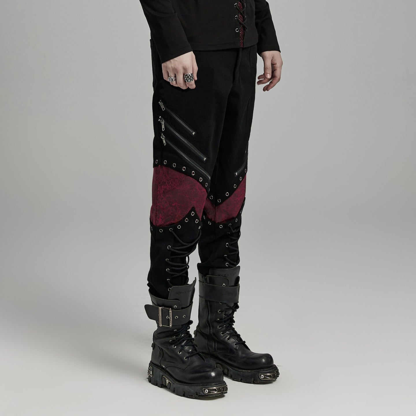 Cry Broek Zwart - Rood