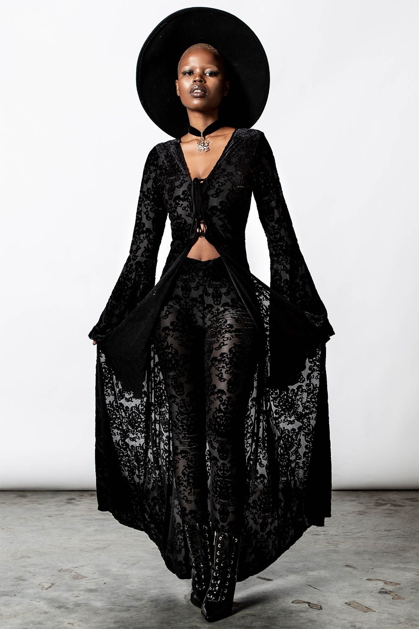 Killstar Inferno Velvet Duster