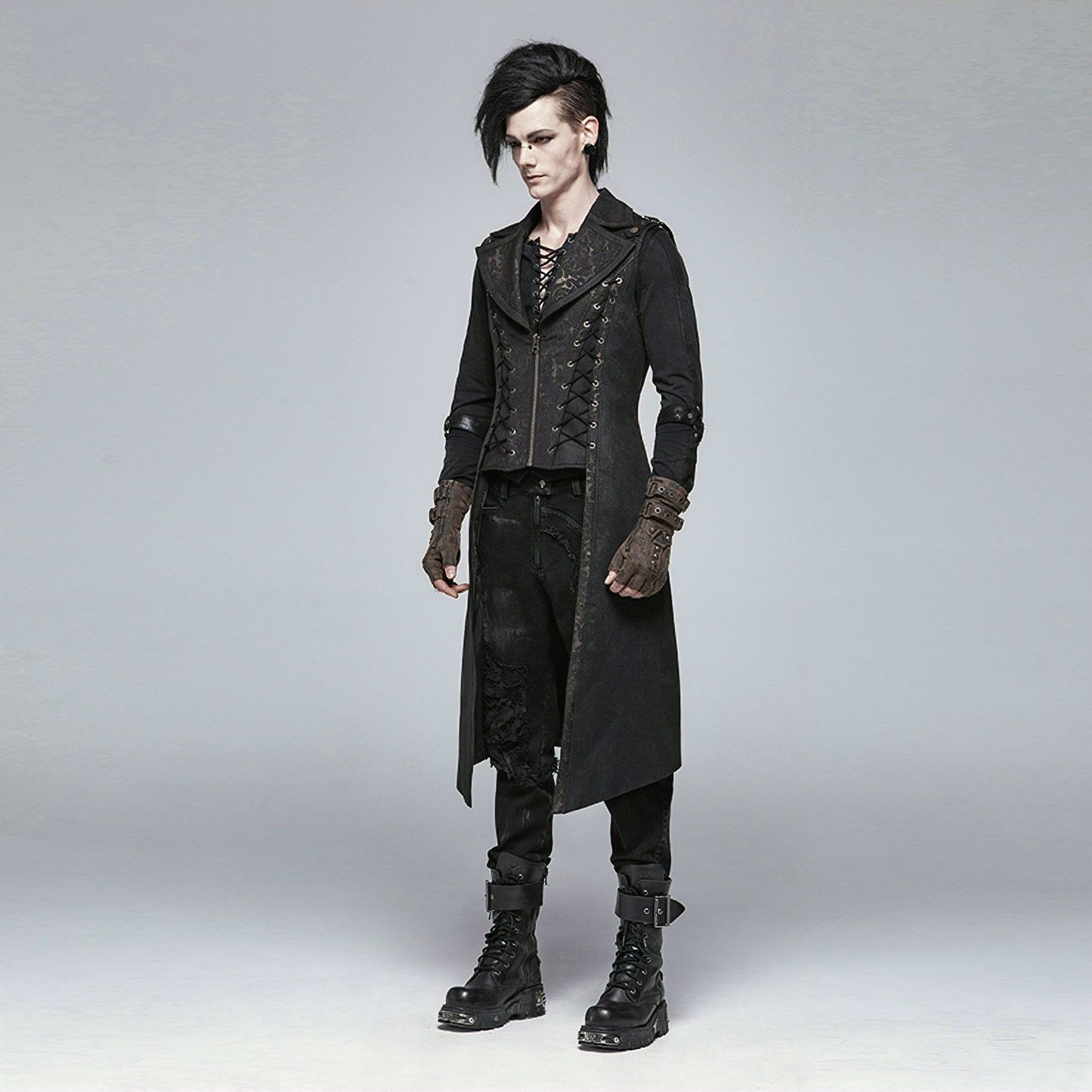 Stay Here Waistcoat Black