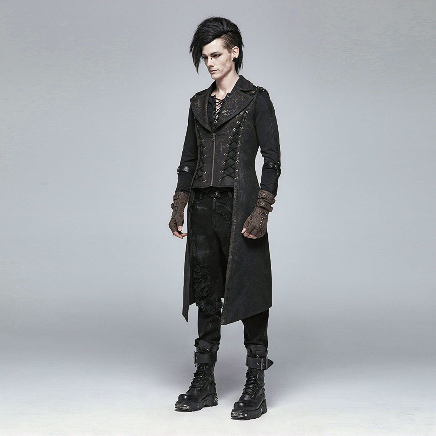 Stay Here Waistcoat Black