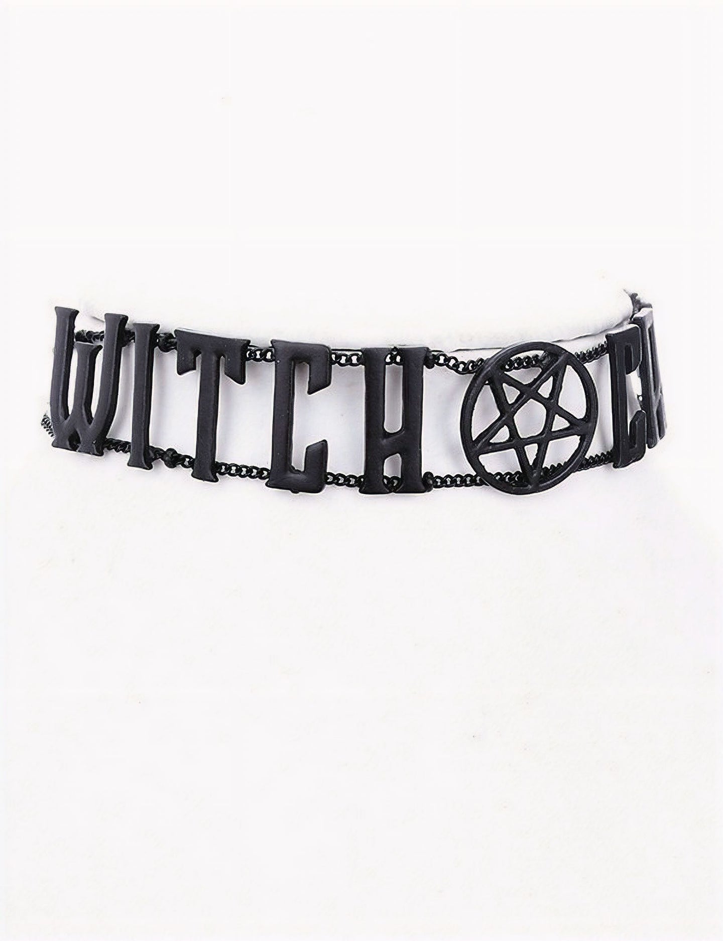 Witchcraft Black Chain Collar