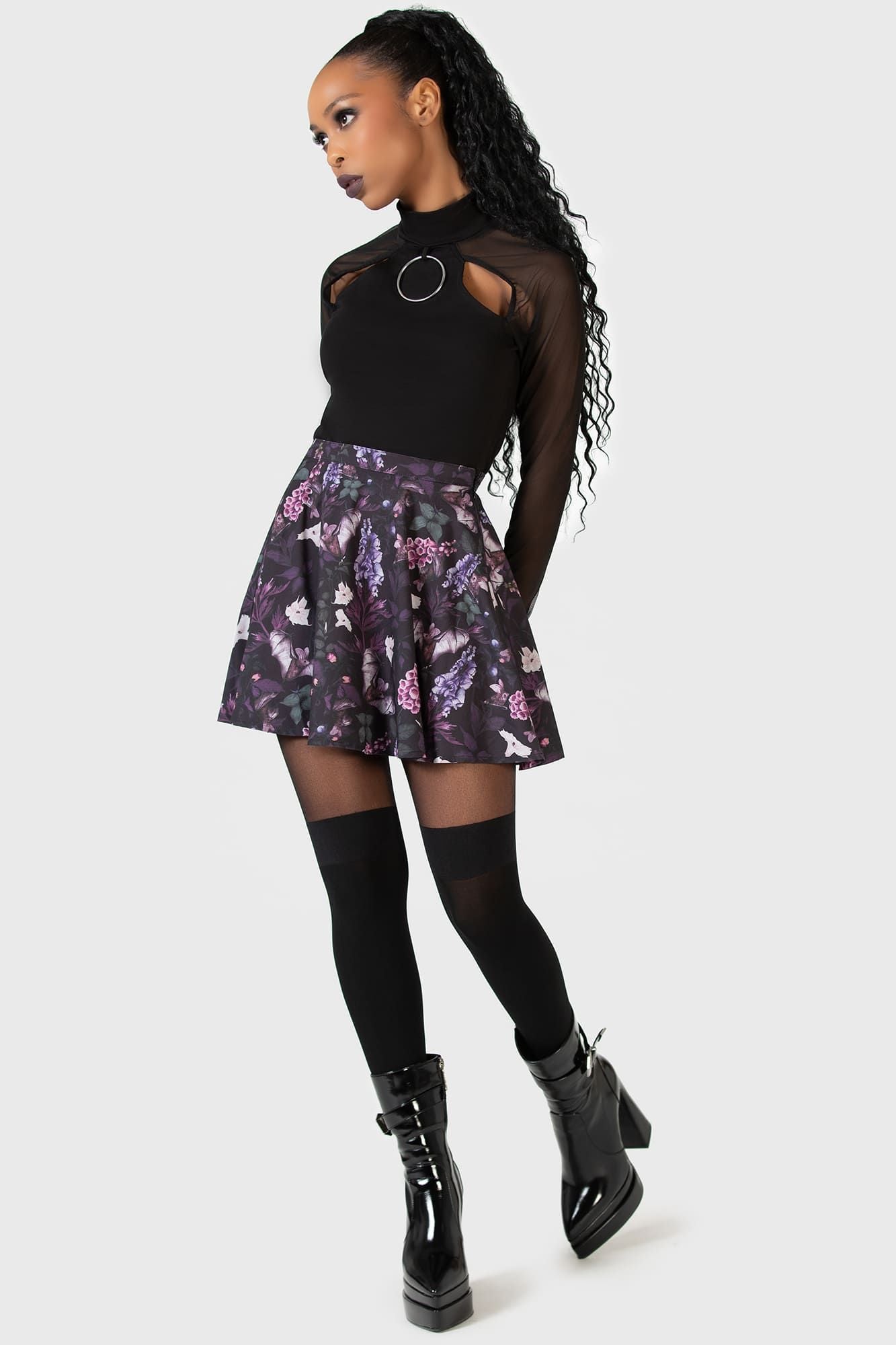 Killstar Deadly Blossom Minirok