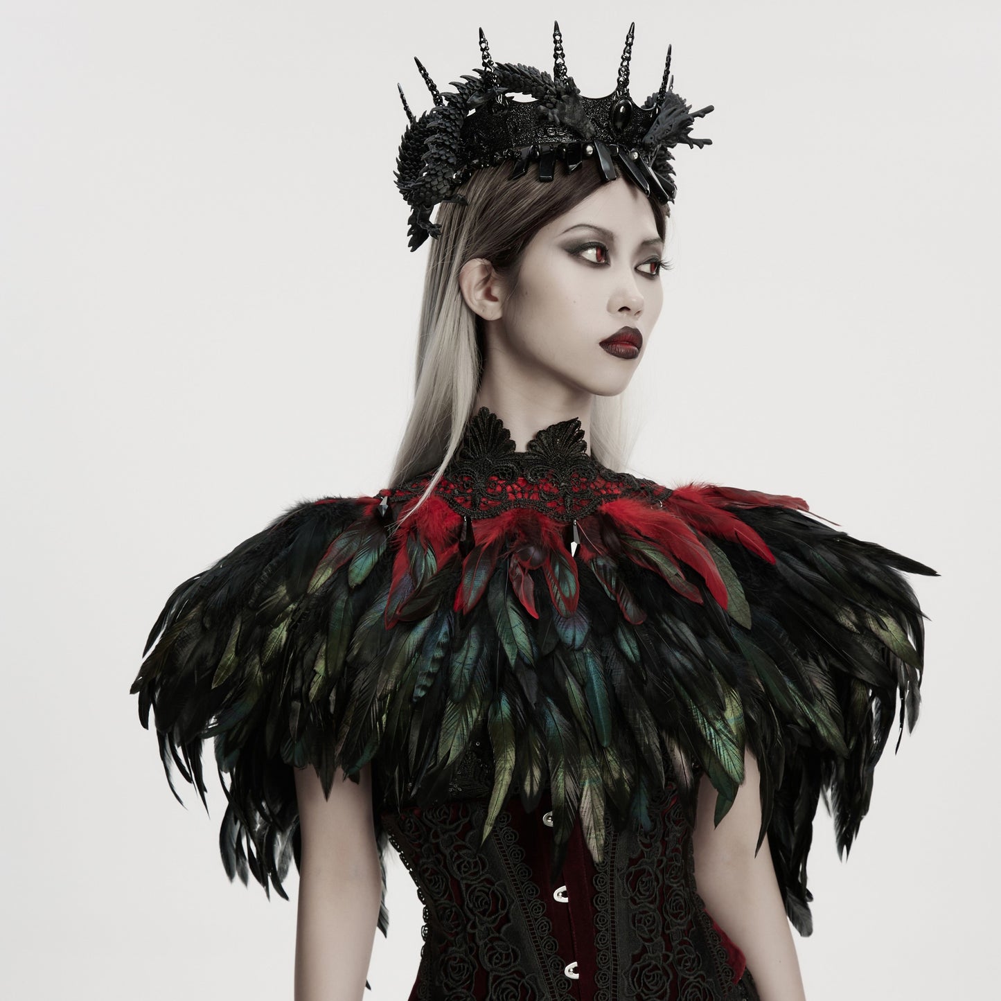 Show It Schouderstuk Zwart - Rood