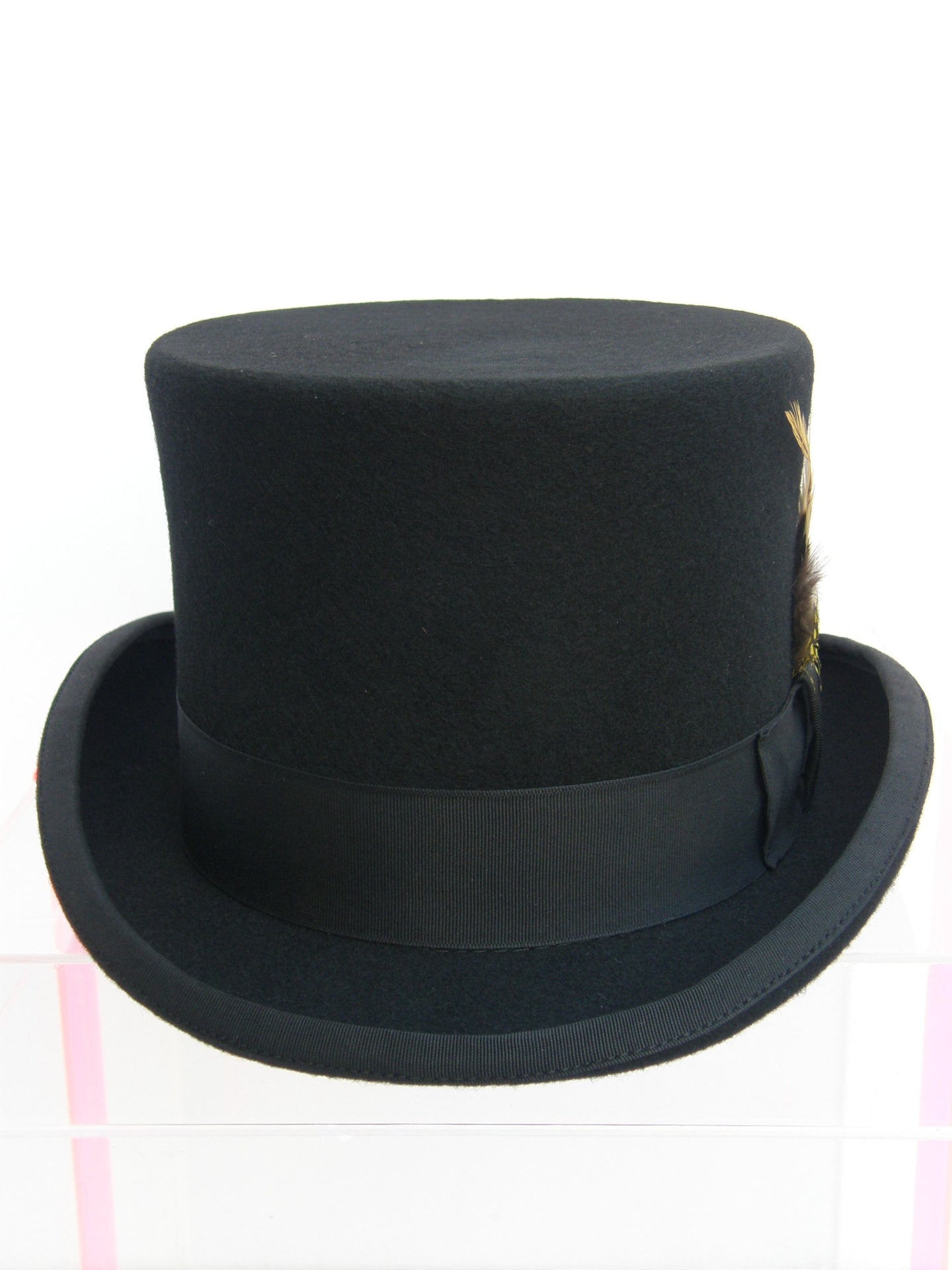 Topper Hat Wool Felt Black