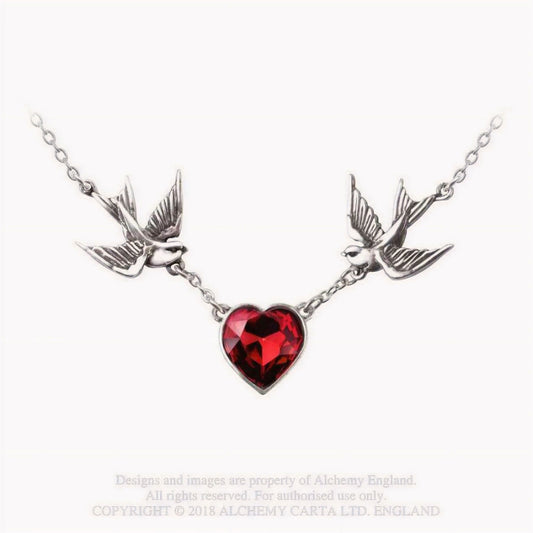 Swallow Heart Halsketting