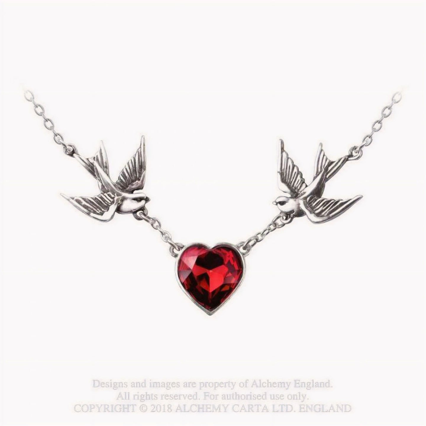 Swallow Heart Halsketting