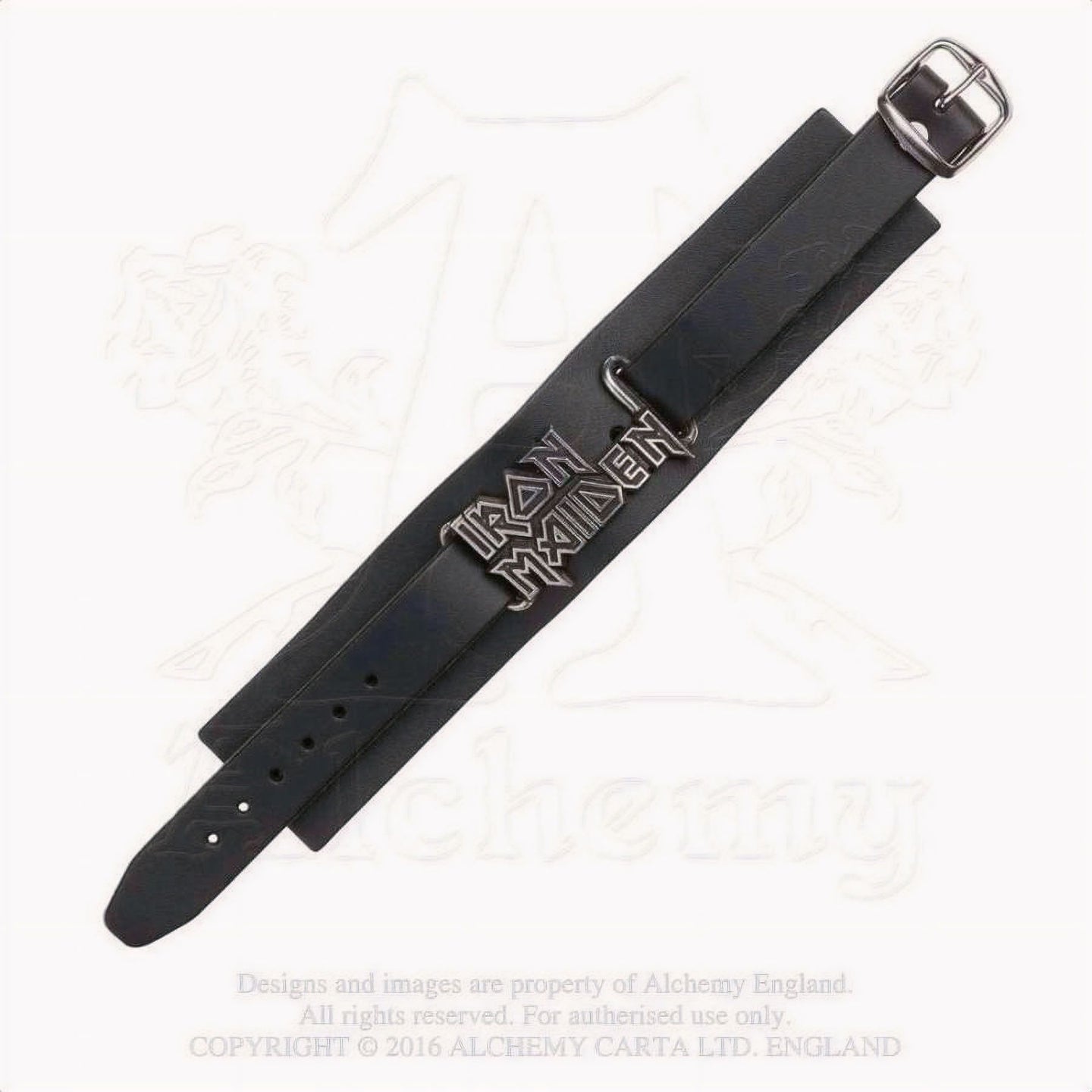 Iron Maiden Logo Polsband