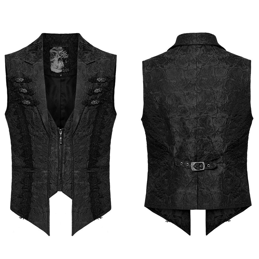 Punk Rave Forsaken Gilet Zwart