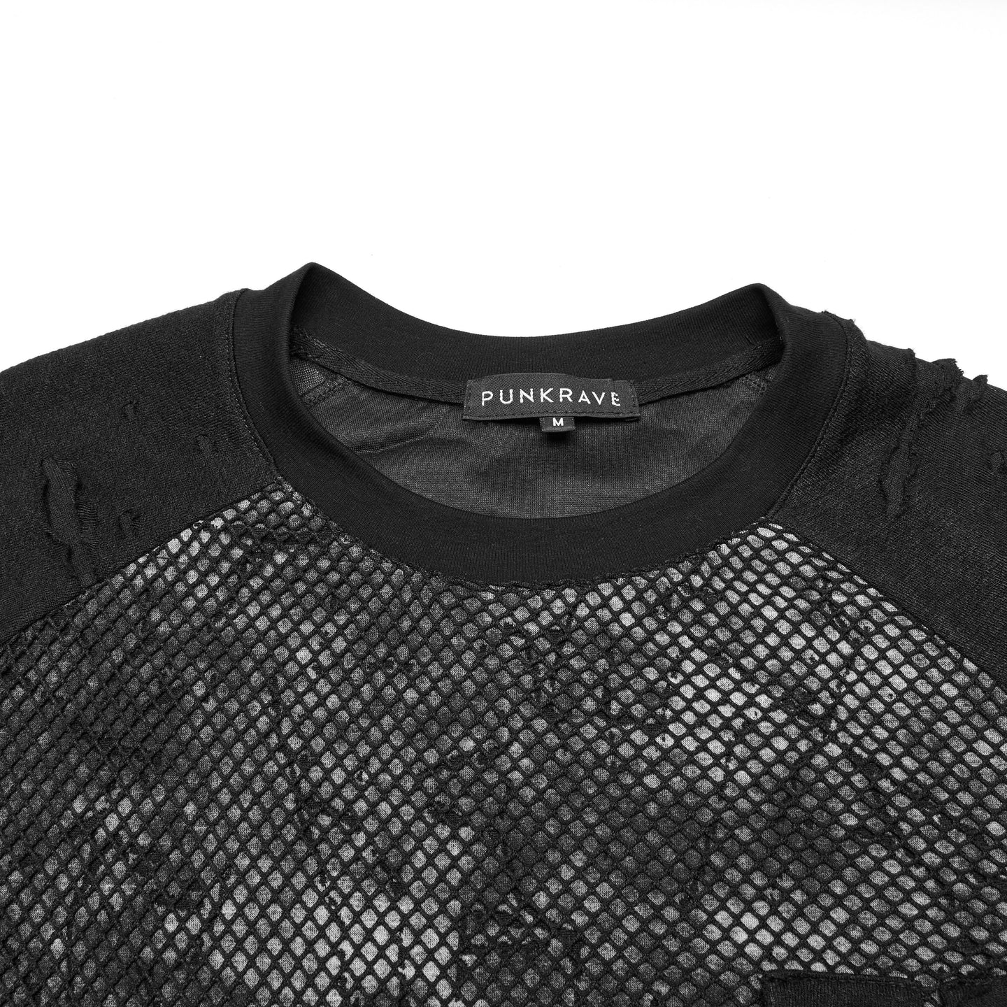 Shouting Top Grijs - Zwart