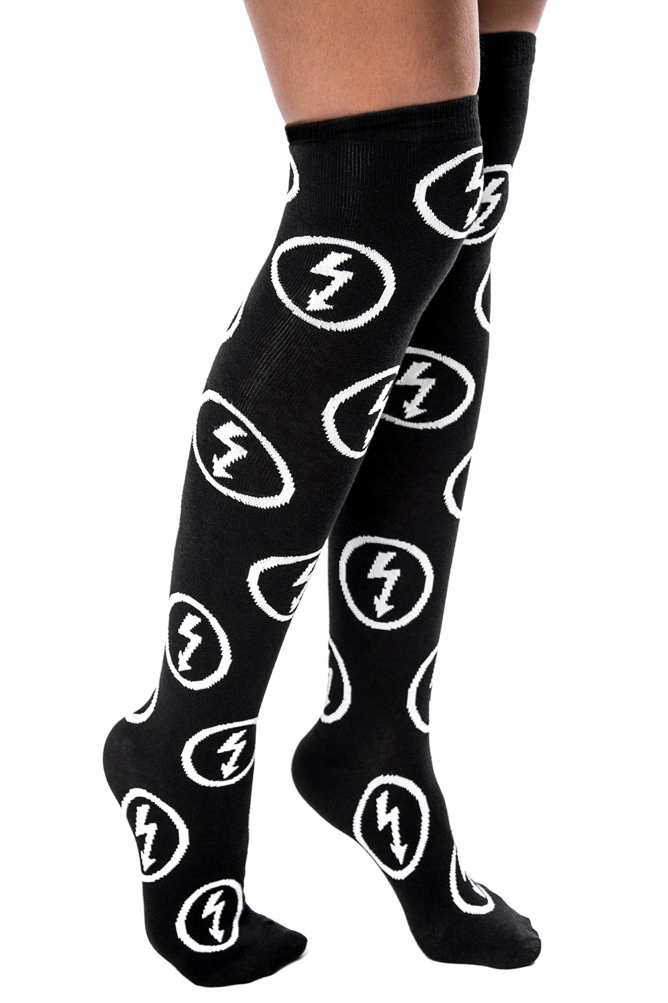 Killstar Bolt Superstar Long Socks
