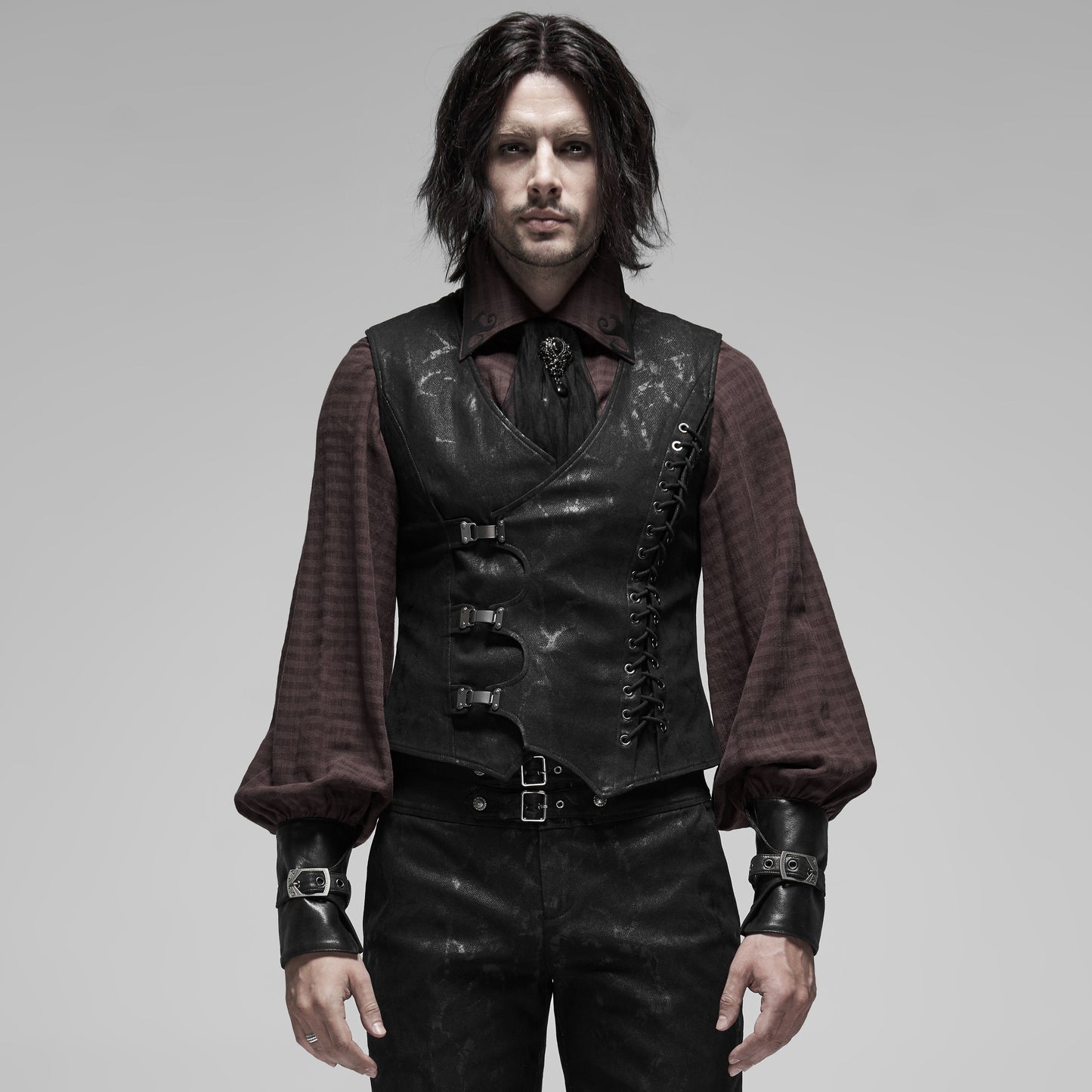 Exhausted Gilet Zwart