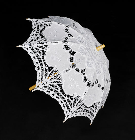 Punk Rave Parasol Wit Kant