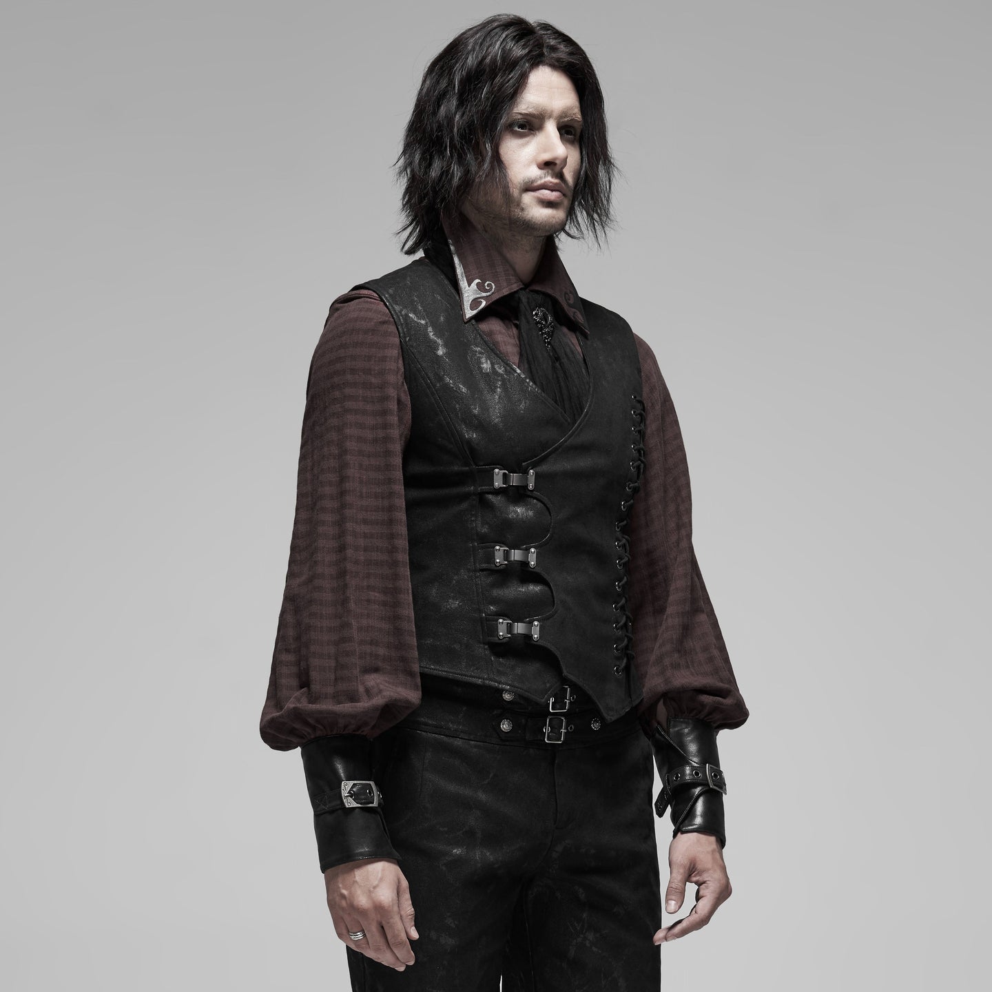 Exhausted Gilet Zwart