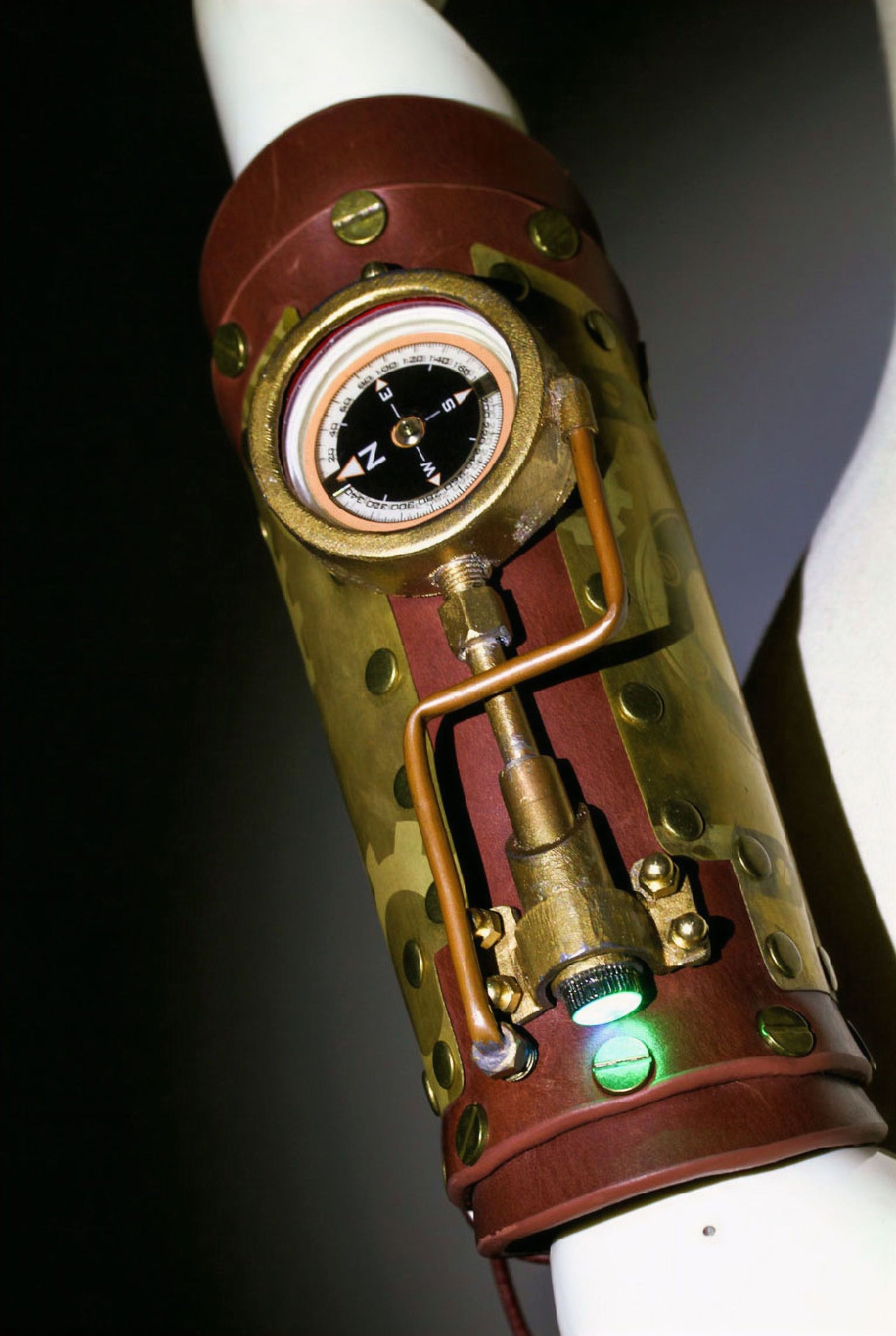 Steampunk Arm Guard Coffee