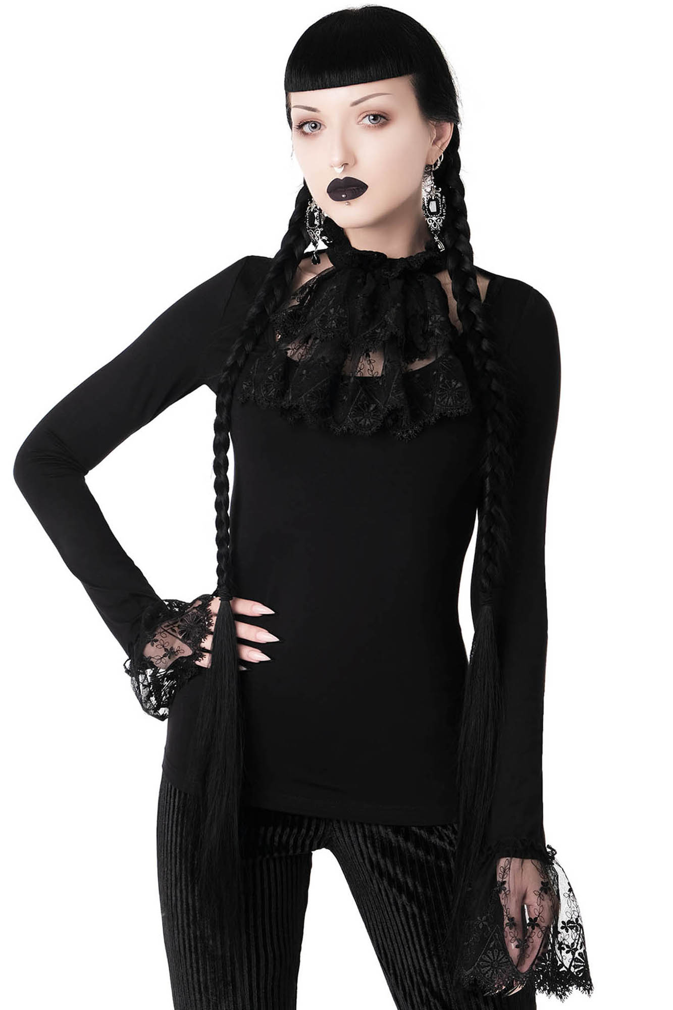 Killstar Fiona Ruffle Top