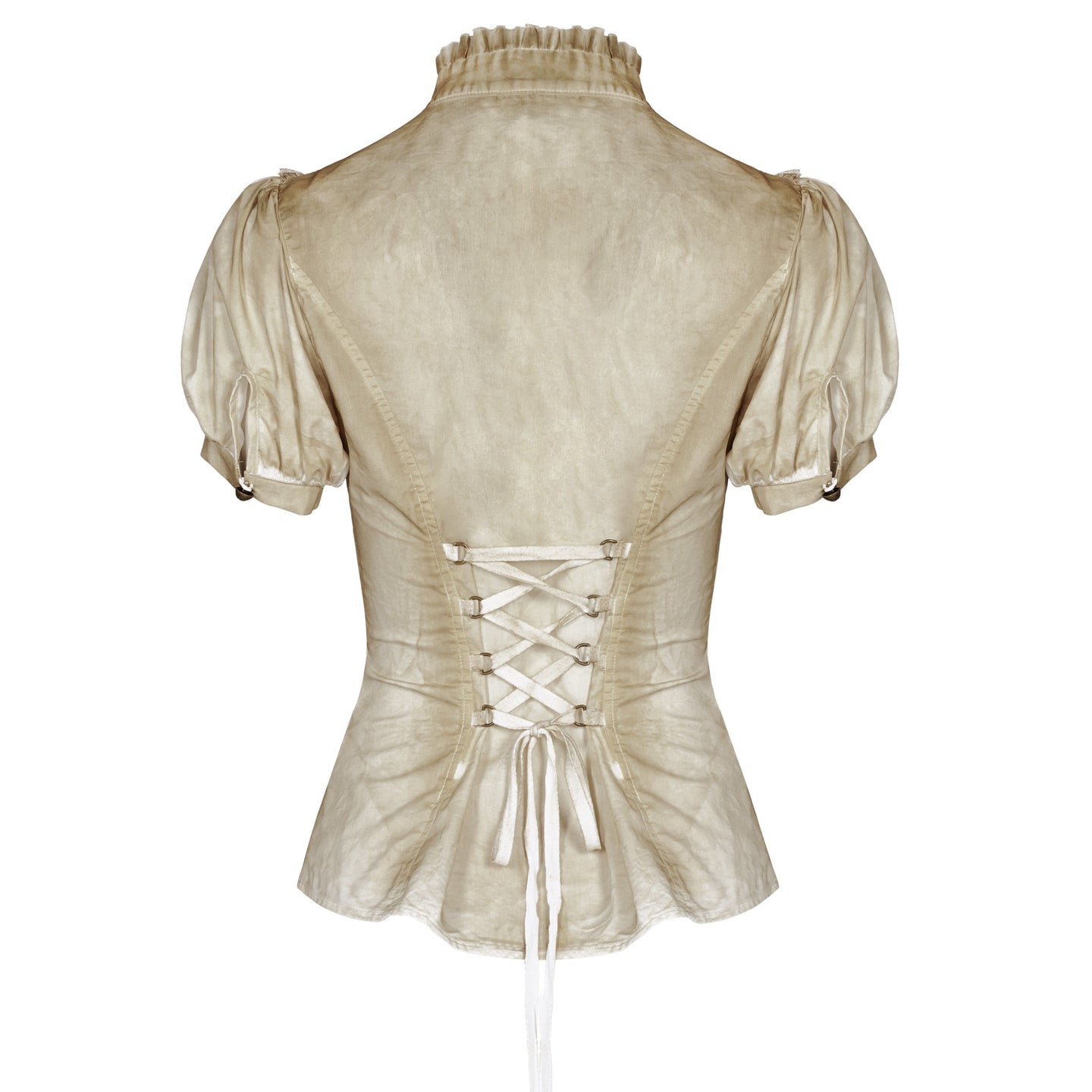 Punk Rave Passing Time Blouse Sand