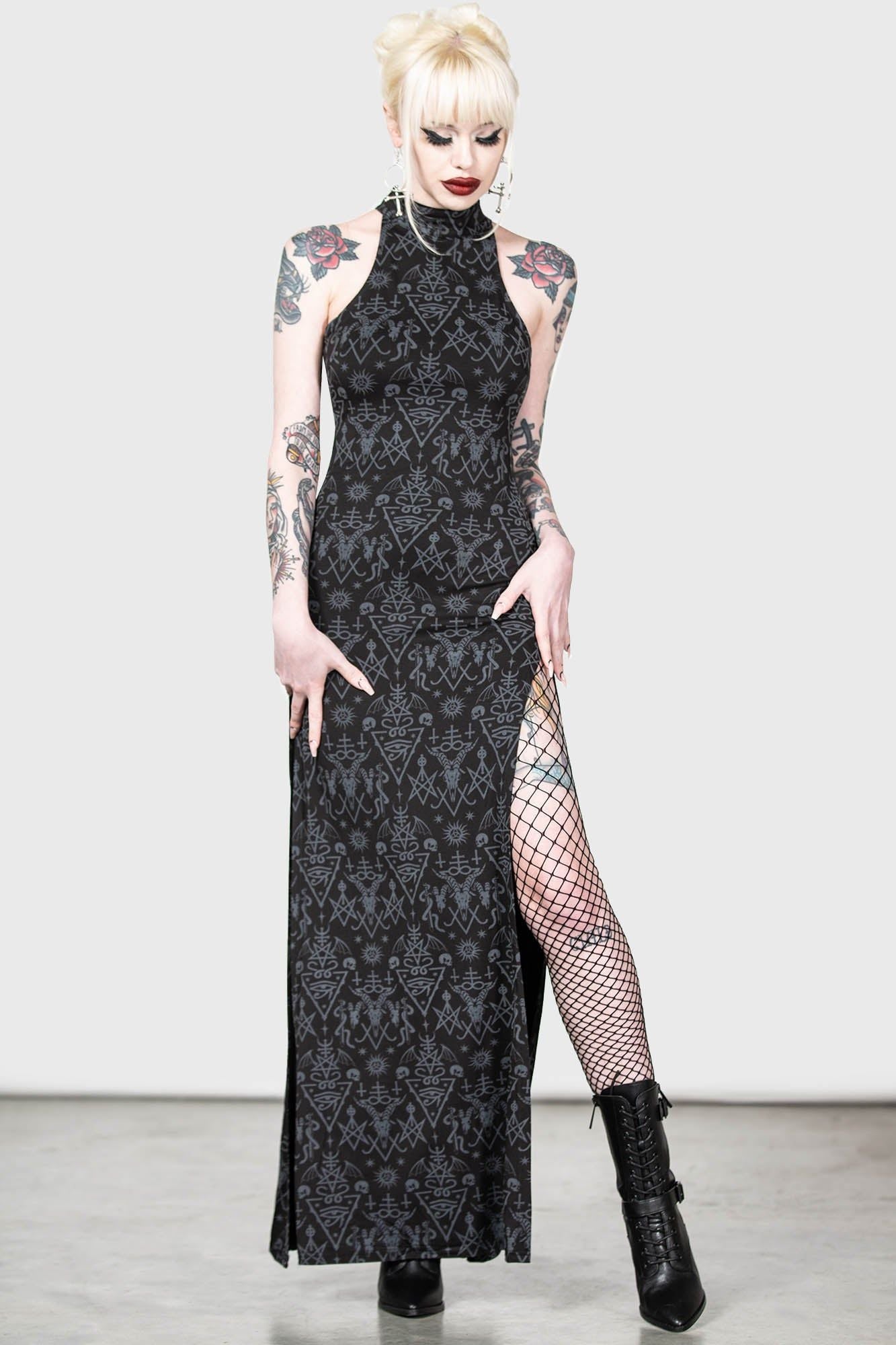 Killstar Over-Queen Maxi Dress