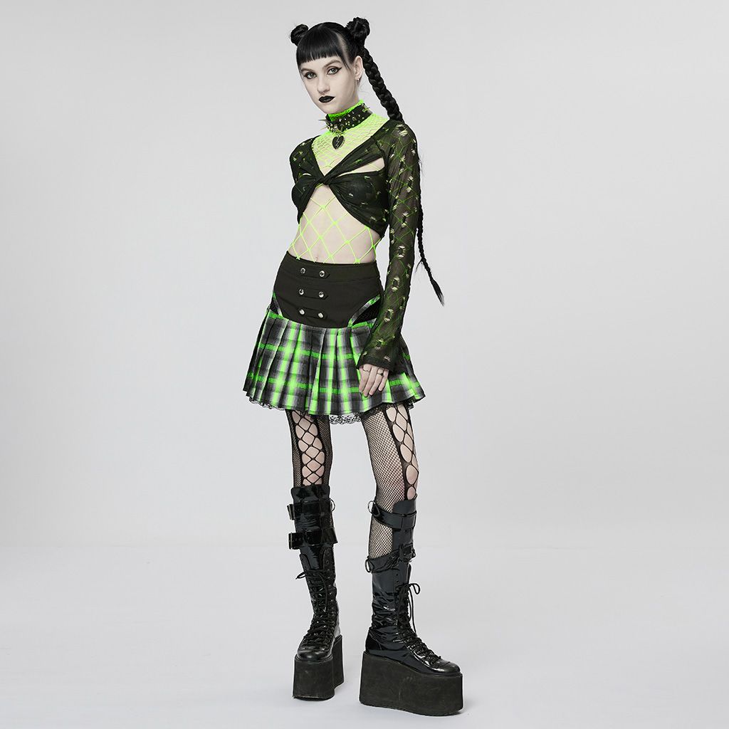 Neon Green Net Body