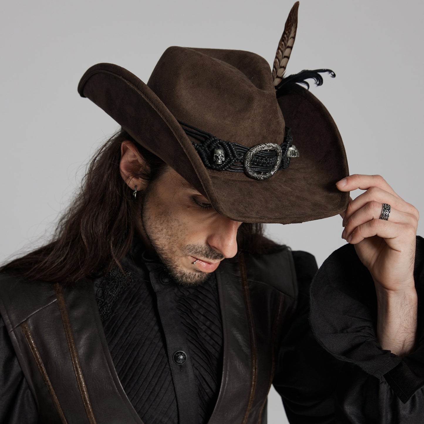 Traveller Cowboy Hoed Bruin