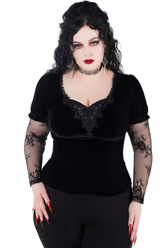 Killstar Spirit Bound Long Sleeve Top