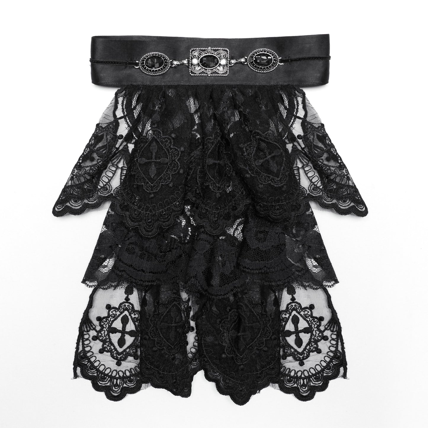 Their Side Jabot Zwart
