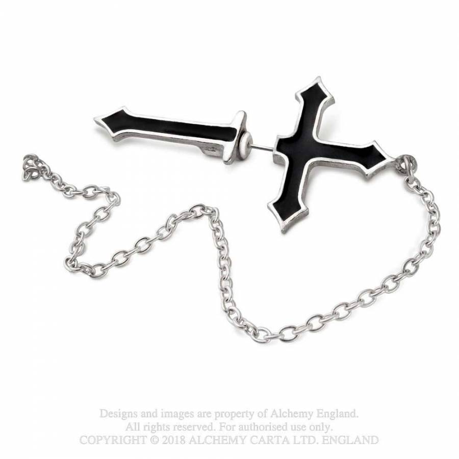 Impalare Cross Faux Piercing