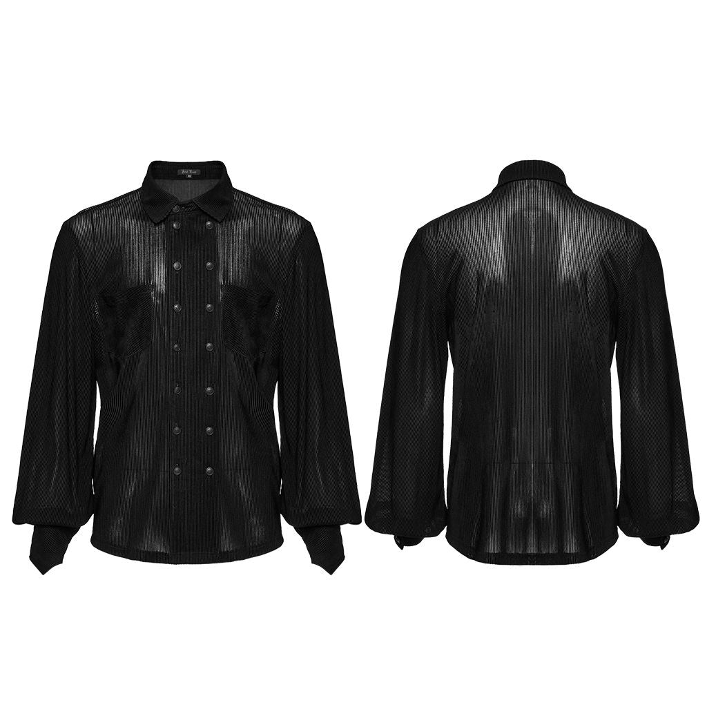 Punk Rave Conversations Shirt Zwart