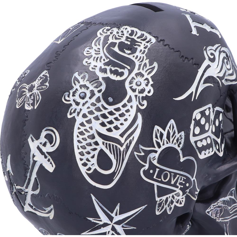 Tattoo Skull Spaarpot