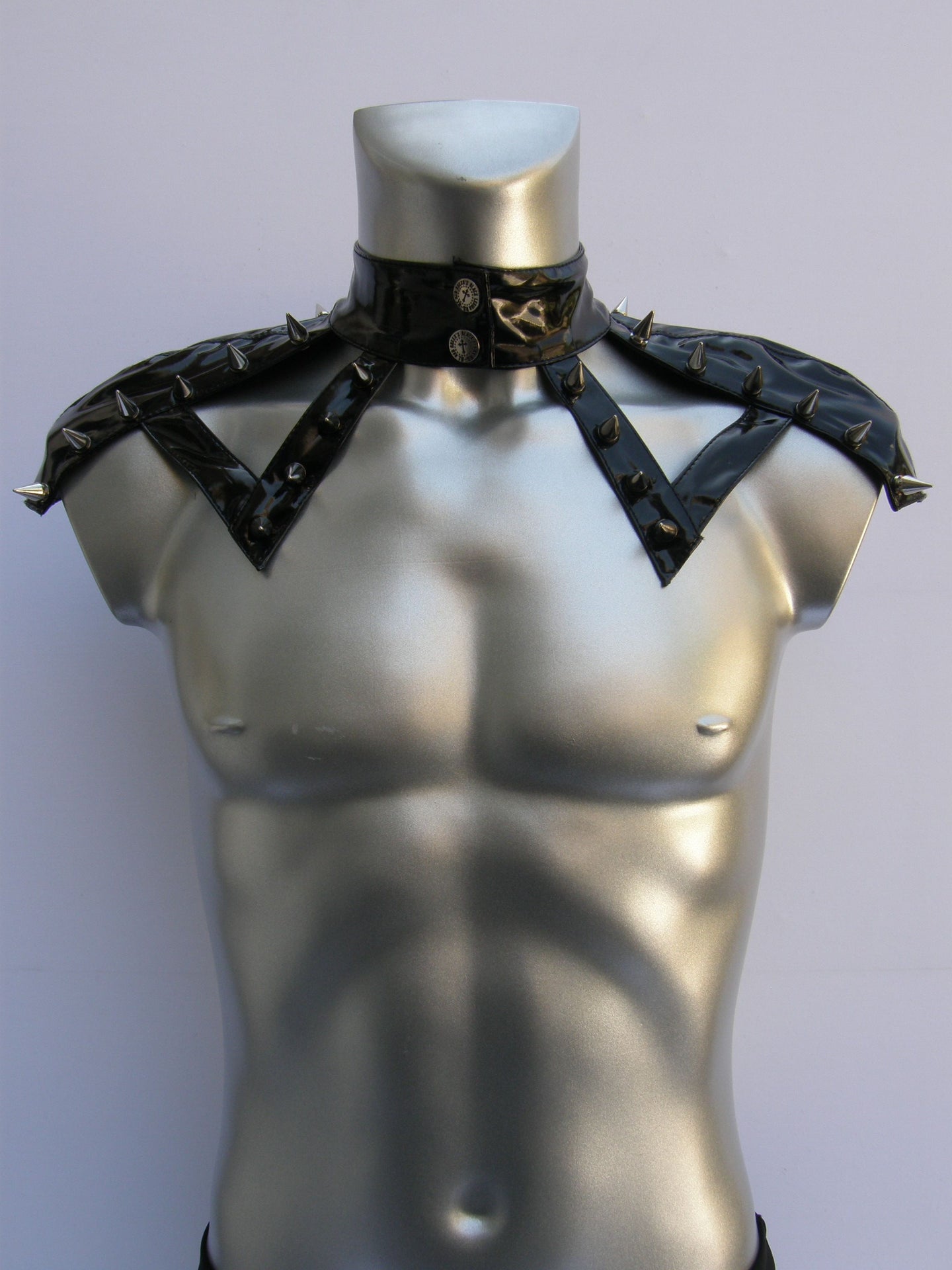 Schouderstuk Spikes Vinyl