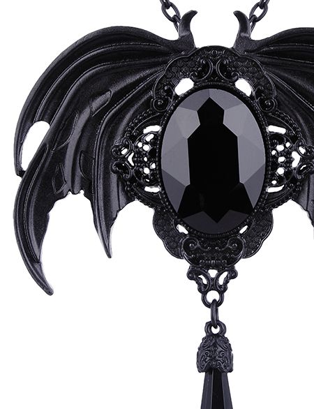 Vespertilio Black Halsketting