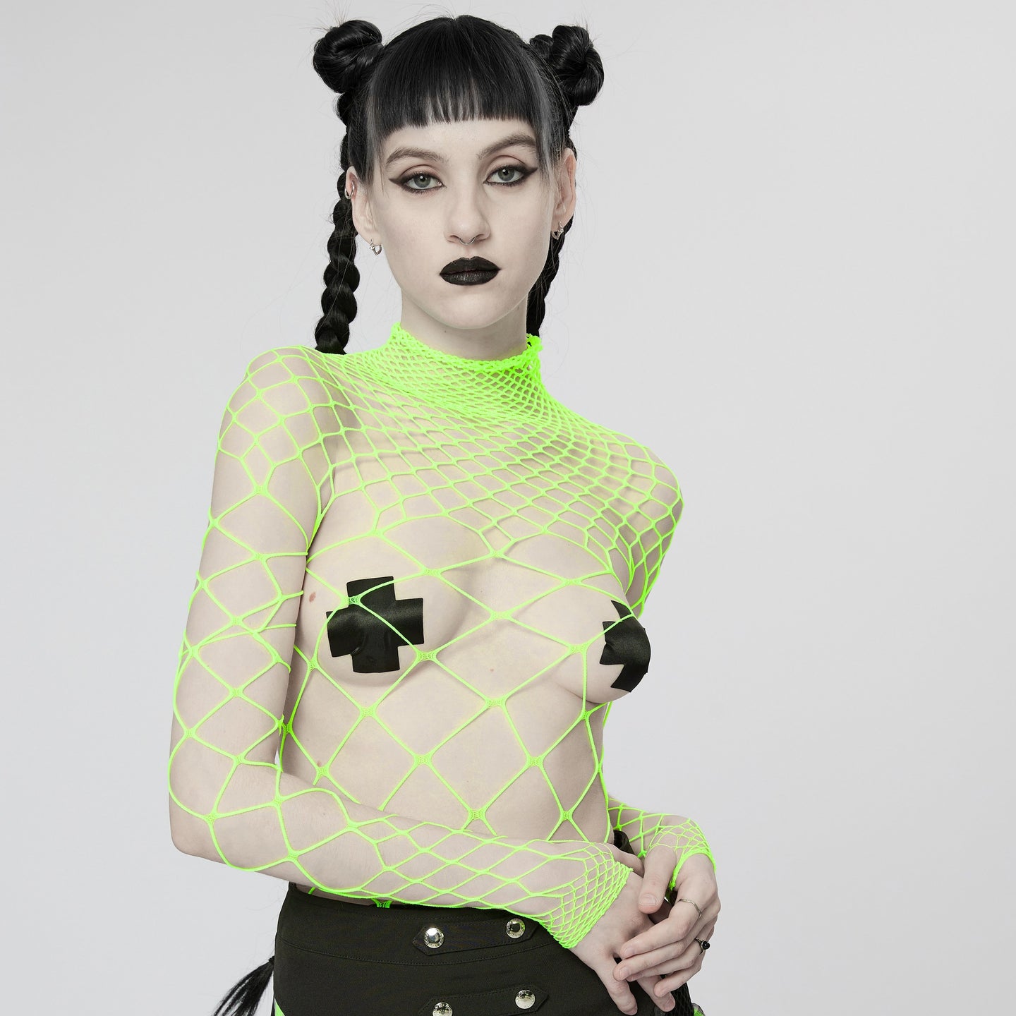 Neon Green Net Body