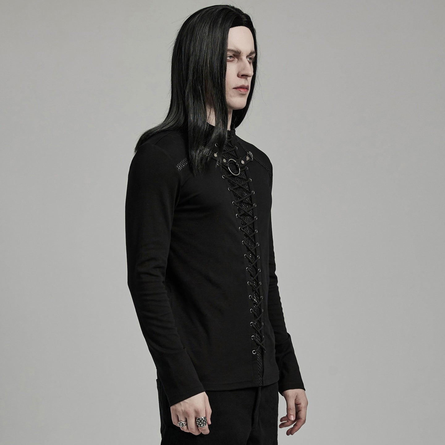 Cry Long Sleeve Top Zwart