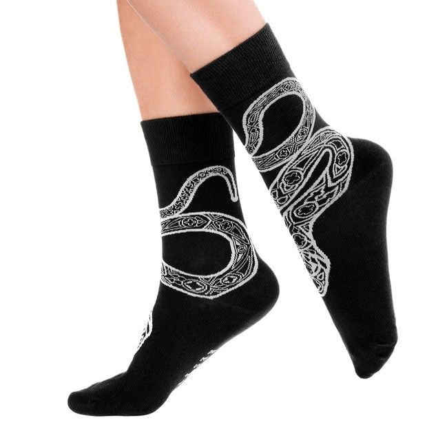 Cathedral Snake Jacquard Sokken
