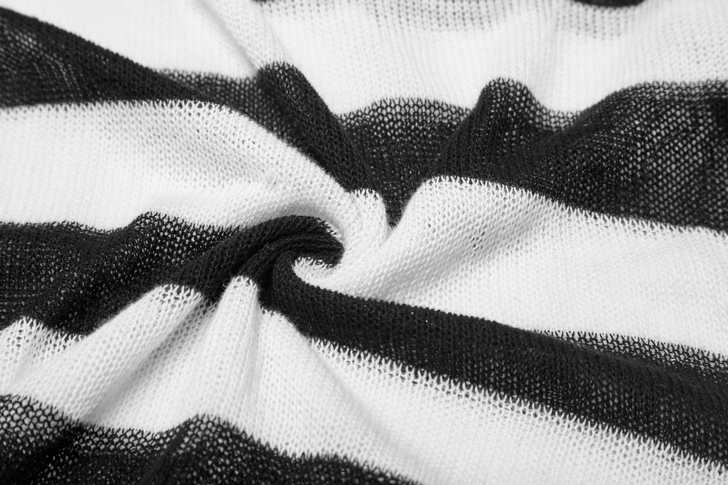 Divided Sweater Zwart -  Wit