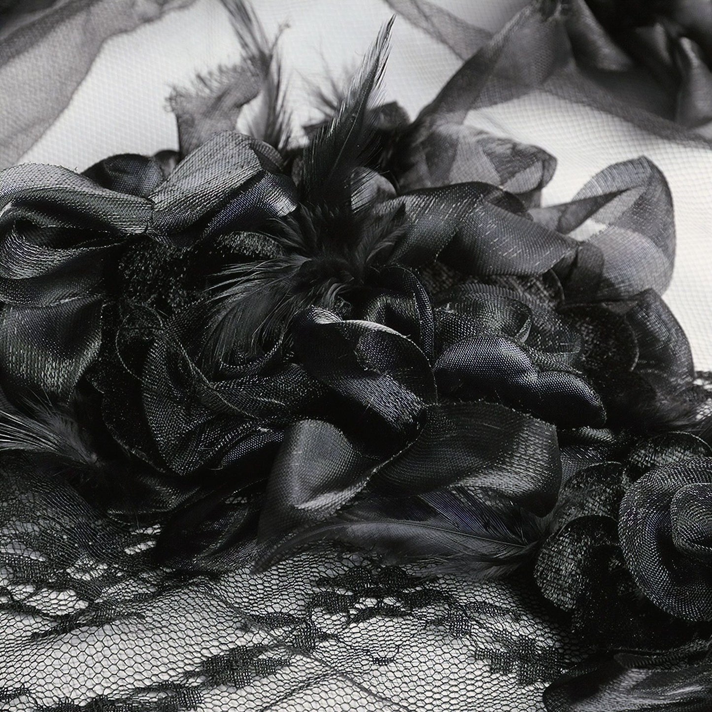 Black Roses Sluier S-224