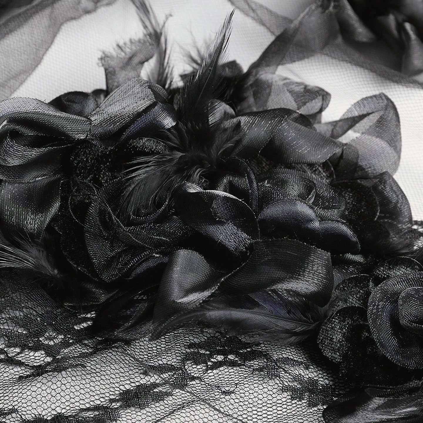 Black Roses Sluier S-224