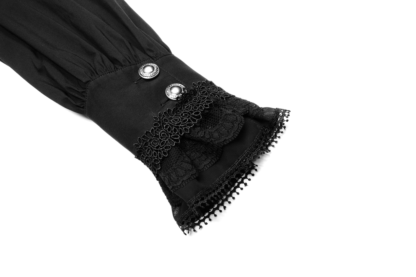 Punk Rave Martyr Shirt Zwart