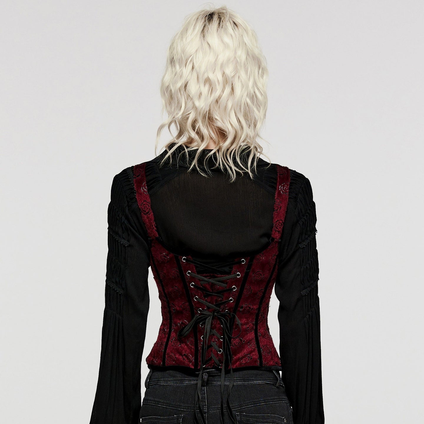 Roses Korsettop Rood