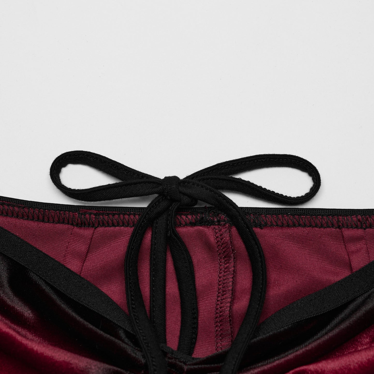 Expect Broek Rood - Zwart