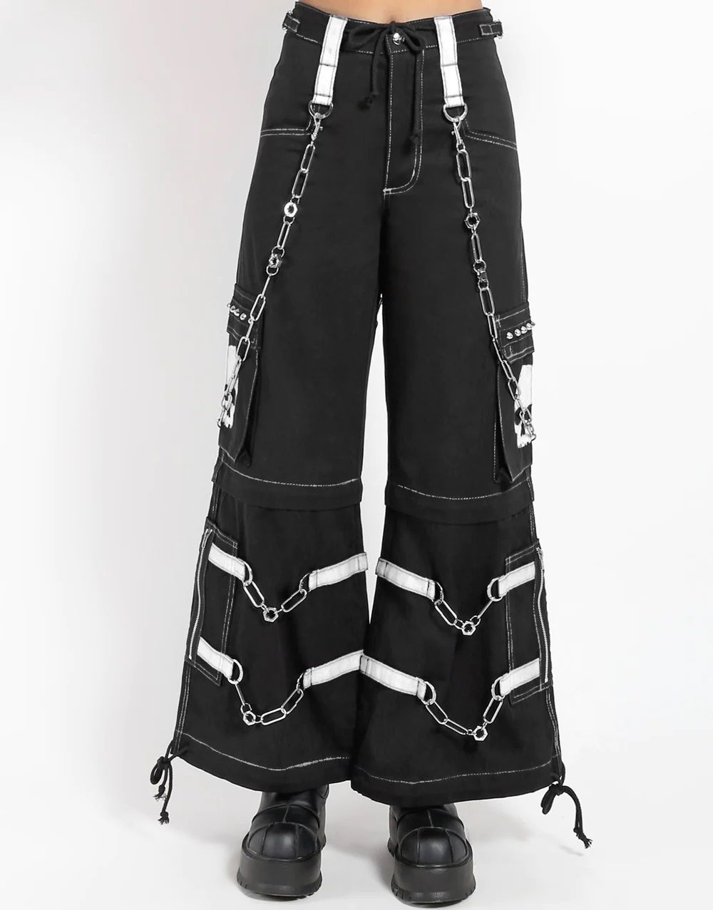 Skull Zip Off Broek
