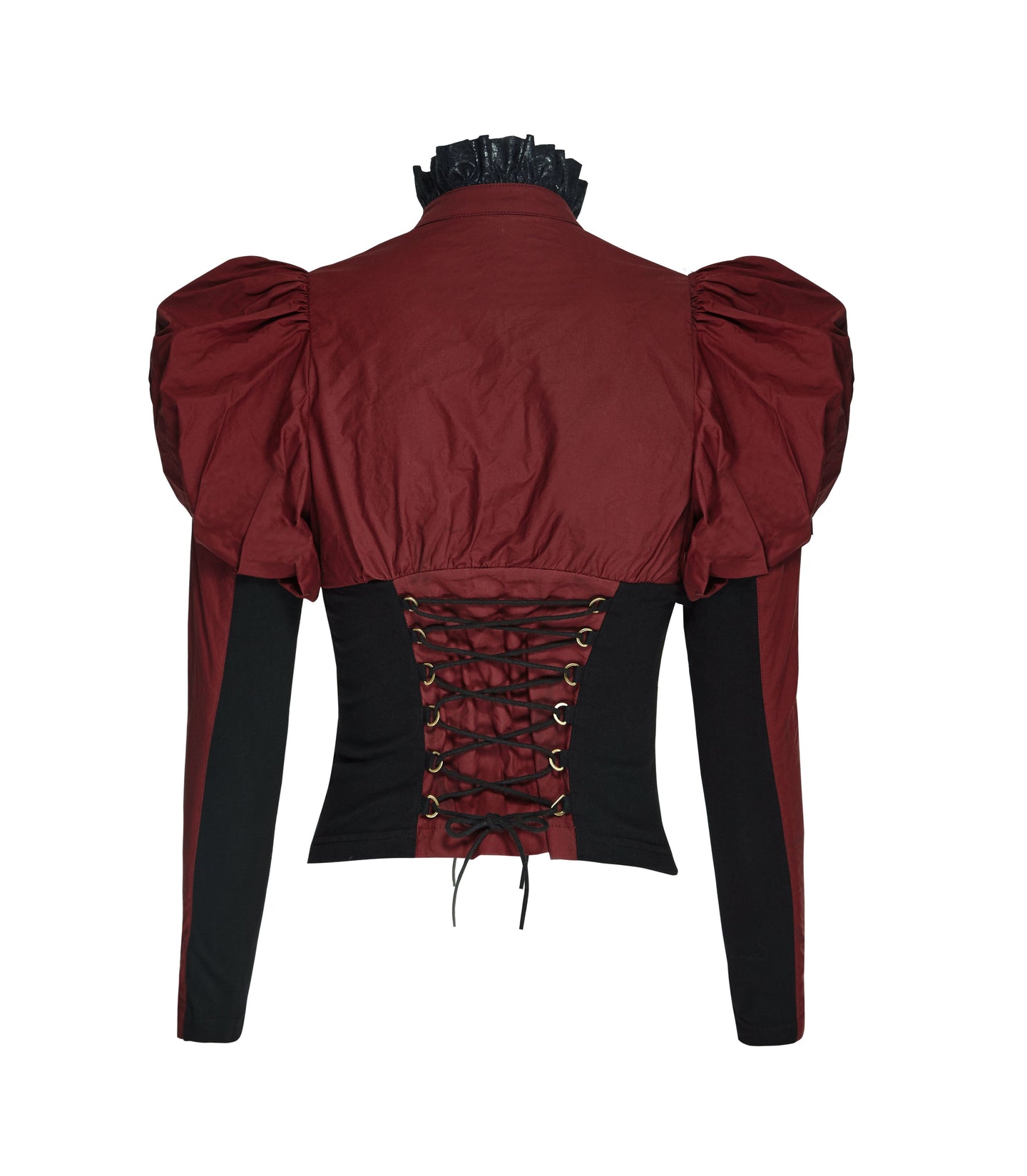 Punk Rave Celestial Shirt Donkerrood