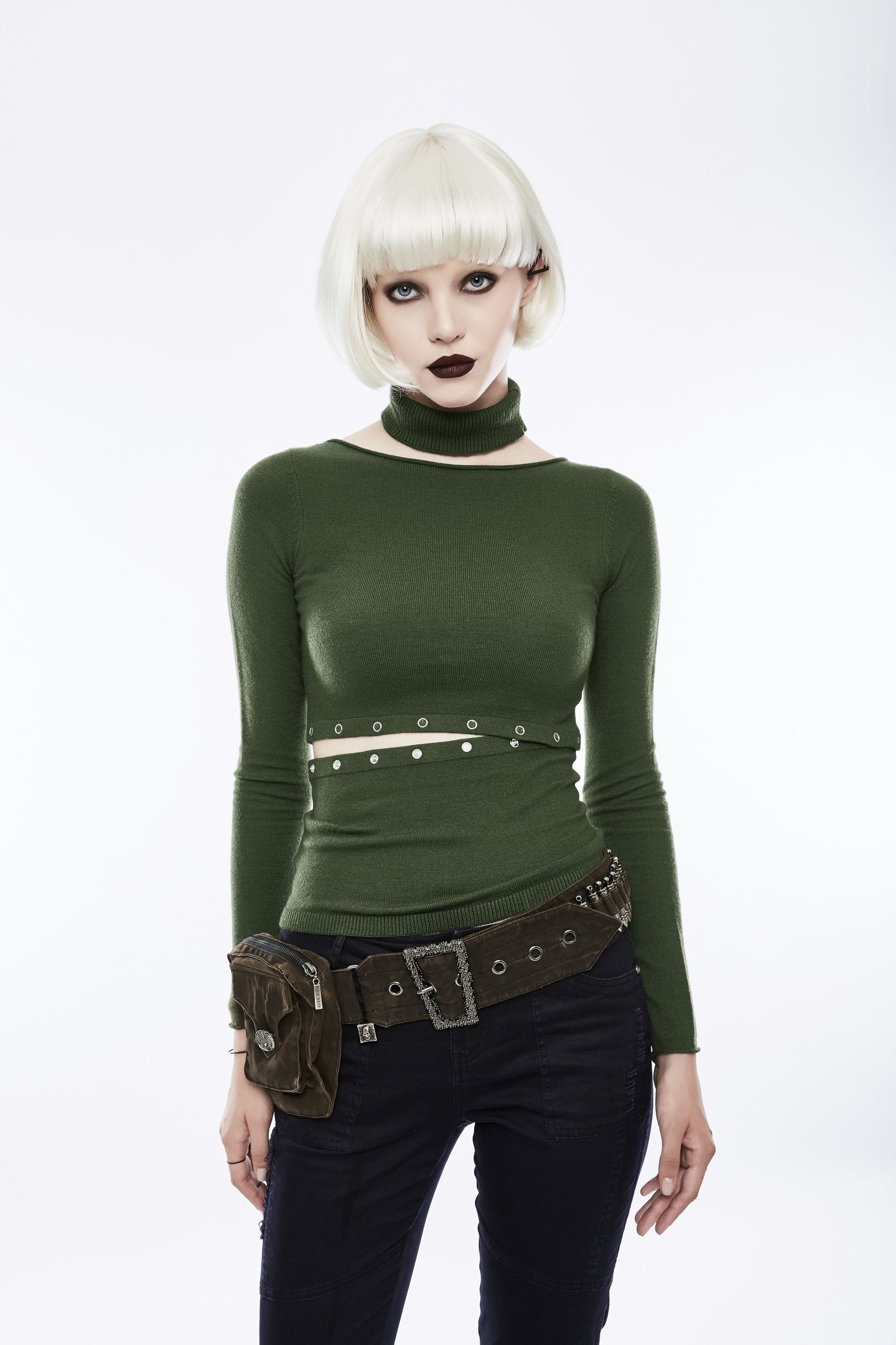 Restless Night Top Green